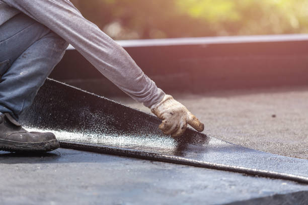 Professional Exterior Waterproofing technician working in Belgium, WI